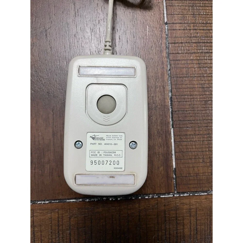 Vintage Mouse Systems 404015-001 1-Button Mechanical Bus Mouse